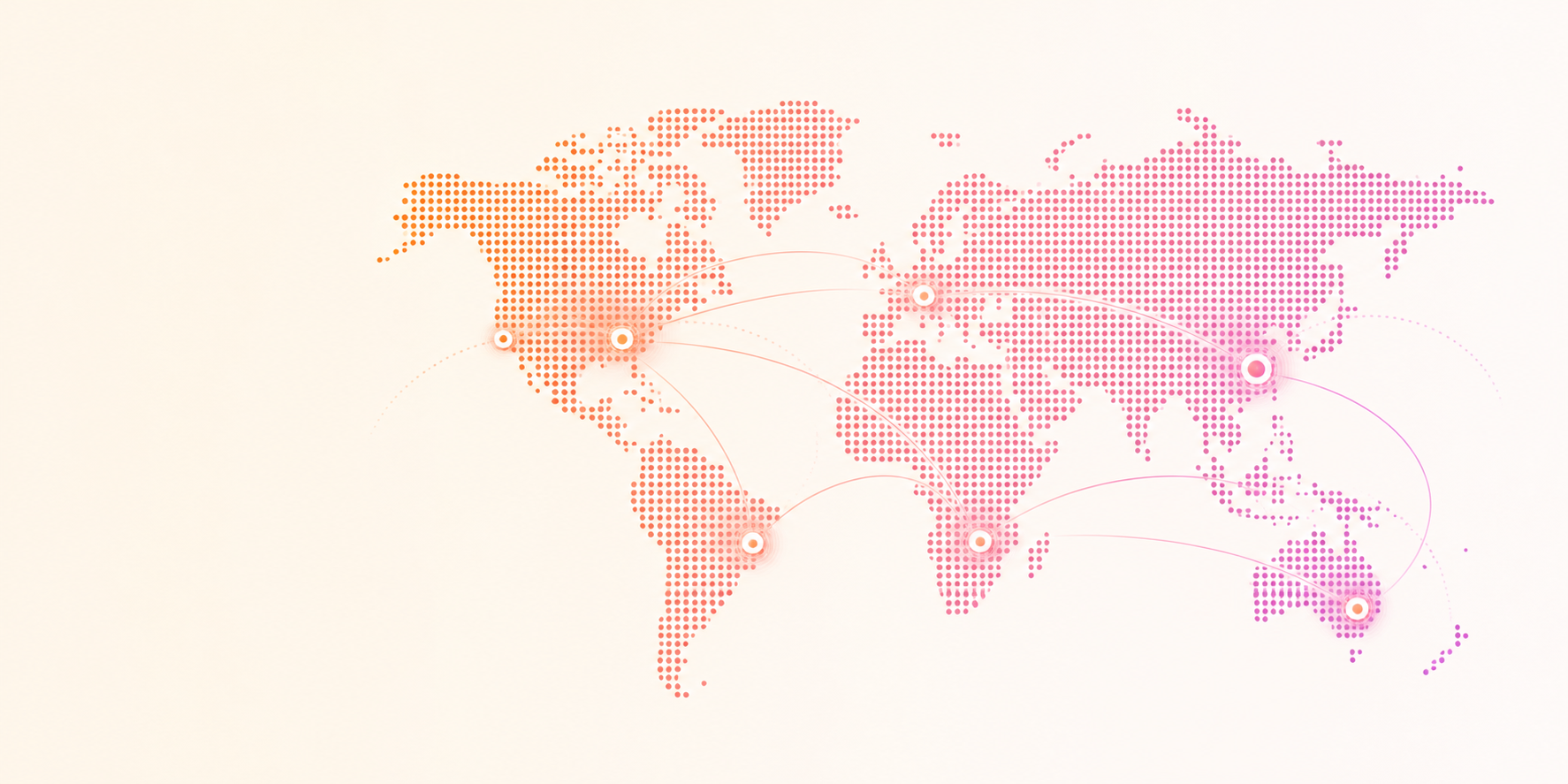 Precise Leads global reach map
